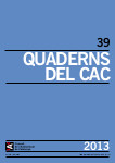 Quaderns del CAC ( 2013 / 39 )