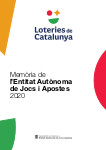 Memòria de l’Entitat Autònoma de Jocs i Apostes ( 2020 )