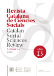 Revista Catalana de Ciències Socials=Catalan Social Sciences Review ( 2023 / 13 )