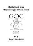 Butlletí del Grup Orquidològic de Catalunya (Núm. 2 : Anys 2016-2018 )