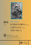 Actes d'Història de la Ciència i de la Tècnica (Vol. 8 / 2015)